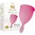 Nina Kikí - prémium menstruációs bögre, L-es méret, rózsaszín