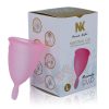 Nina Kikí - prémium menstruációs bögre, L-es méret, rózsaszín