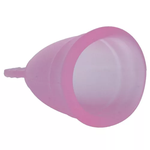 Nina Kikí - prémium menstruációs bögre, L-es méret, rózsaszín