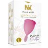 Nina Kikí - prémium menstruációs bögre, L-es méret, rózsaszín