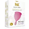 Nina Kikí - prémium menstruációs bögre, L-es méret, rózsaszín