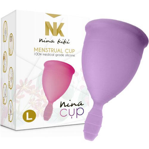 NINA CUP MENSTRUÁCIÓS KUPA LILA L MÉRET