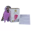 Nina Kikí - prémium menstruációs kupa L méret, lila
