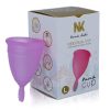 Nina Kikí - prémium menstruációs kupa L méret, lila