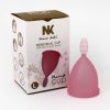 Nina Kikí – prémium menstruációs bögre, rózsaszín L méret