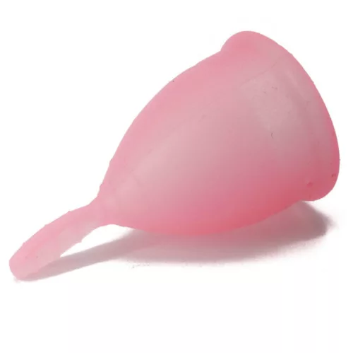 Nina Kikí – prémium menstruációs bögre, rózsaszín L méret