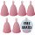 NINA KIKÍ – pink menstruációs kupa S méret + 1 ajándék