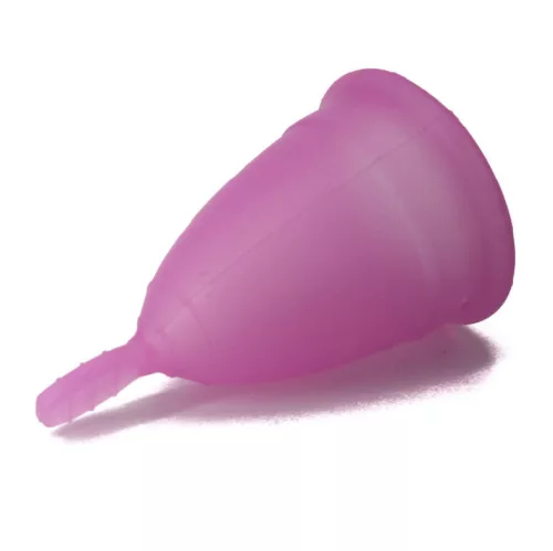 NINA KIKÍ - prémium menstruációs bögre, lila, S méret