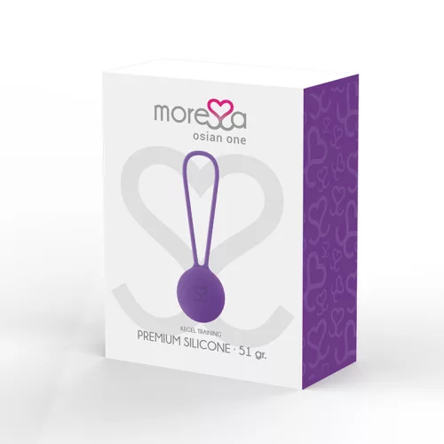MORESA - OSIAN ONE – prémium lila szilikon vibrátor