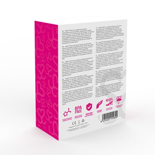 MORESSA Osian Two – prémium szilikon vibrátor, rózsaszín