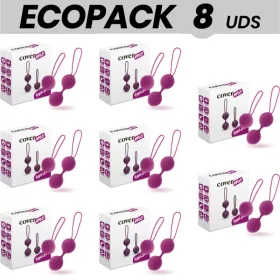 CoverMe – lilac Kegel intim edző, 8 db-os szett