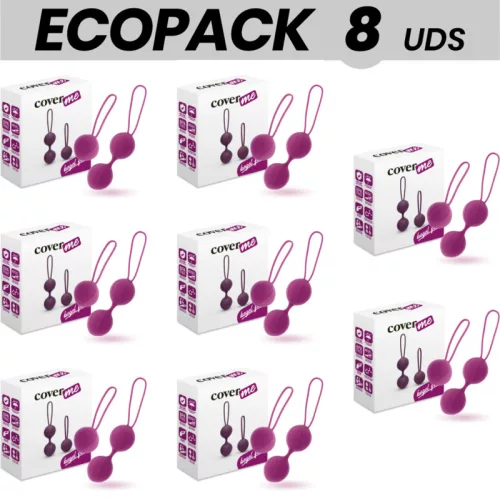 CoverMe – lilac Kegel intim edző, 8 db-os szett