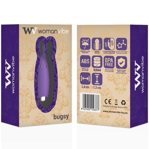 WOMANVIBE Bugsy – prémium szilikon nyúl vibrátor