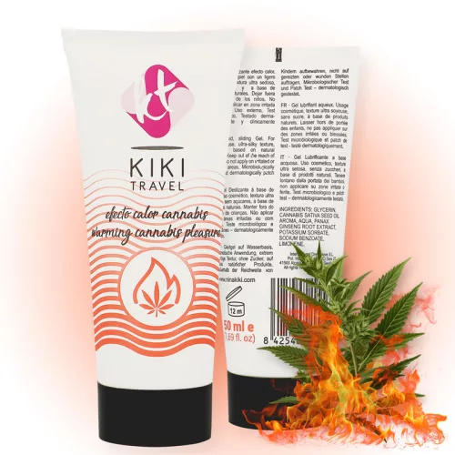 KIKÍ TRAVEL - érzéki kannabiszos síkosító 50 ml