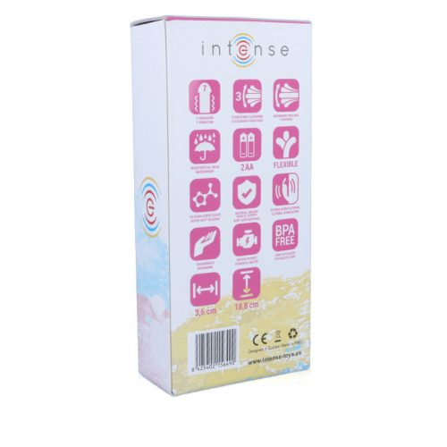 INTENSE Susy – rezgő szilikon nyúl vibrátor, rózsaszín