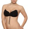 BYE-BRA – csipkés push-up melltartó Fekete C-kupás