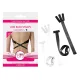 BYE-BRA – nyitott hátú melltartó adapter fekete-fehér