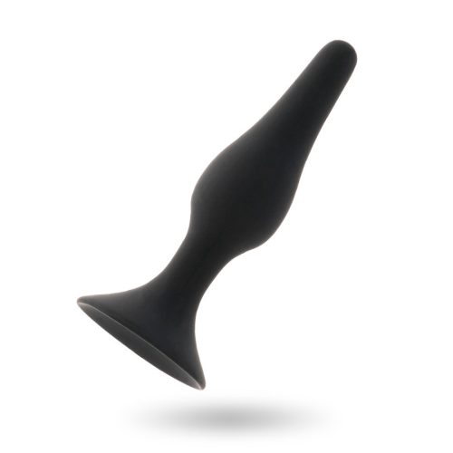 INTENSE – prémium anál vibrátor, 10,5 cm, fekete