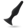 INTENSE – 3. fokozatú anális vibrátor, 12,5 cm, fekete