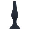 INTENSE – 3. fokozatú anális vibrátor, 12,5 cm, fekete