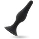 INTENSE - prémium anál vibrátor, 15,5 cm, fekete