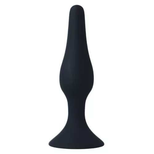 INTENSE - prémium anál vibrátor, 15,5 cm, fekete