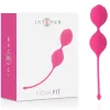 INTENSE - KISHA FIT prémium szilikon Kegel golyó fukszia