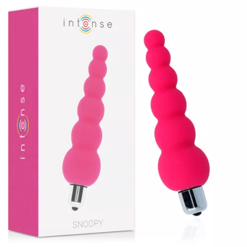 INTENSE Snoopy – 7 sebességes szilikon vibrátor - rózsaszín
