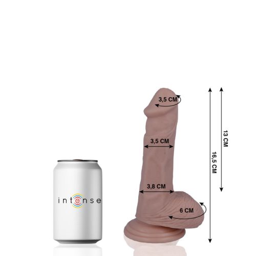 MR INTENSE – 16,5 cm-es élethű vibráló pénisz