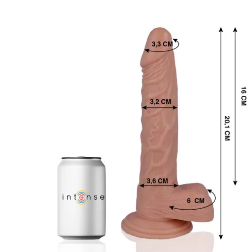 MR INTENSE - 21 cm realistikus pénisz vibrátor