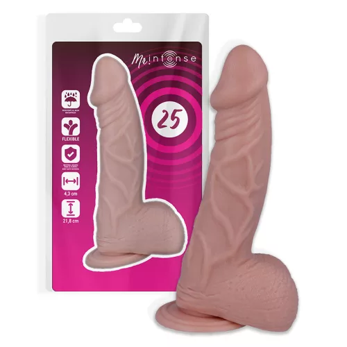 MR INTENSE – 25 cm-es élethű pénisz vibrátor
