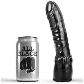 ALL BLACK – 20 cm-es élethű dildó