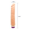 BAILE - élethű 25,5 cm-es vibrátor a gyönyör hullámaiban