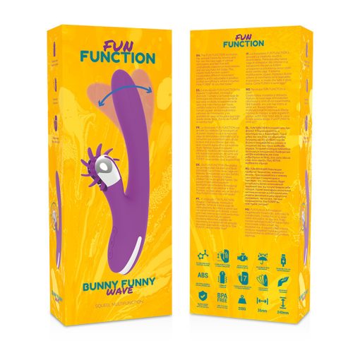FUN FUNCTION Bunny Funny Wave 2.0 – érzéki vízálló vibrátor