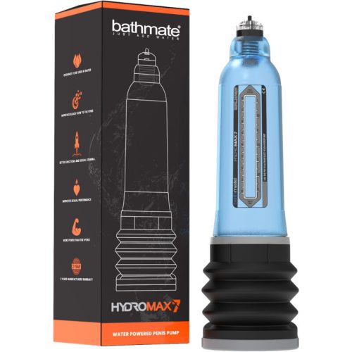 BATHMATE Hydromax 7 – kék pénisz növelő pumpa