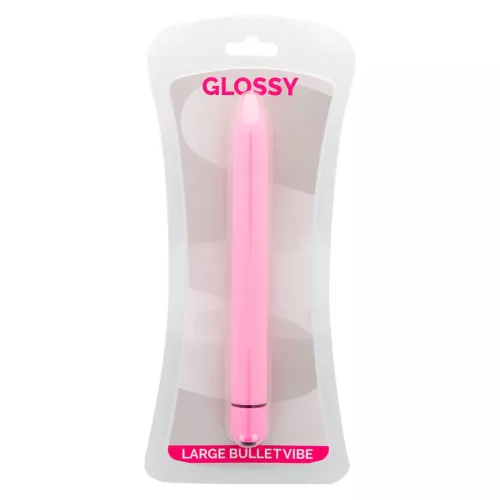 GLOSSY – karcsú, prémium vibrátor rózsaszínben