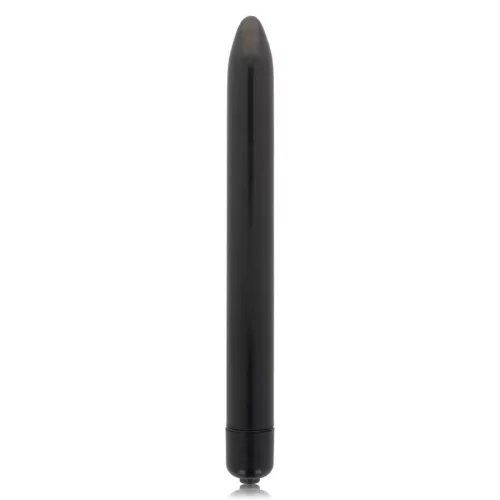 GLOSSY – karcsú, elegáns vibrátor fekete színben