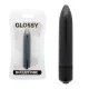 GLOSSY – prémium vékony vibrátor fekete színben