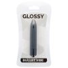 GLOSSY – prémium vékony vibrátor fekete színben