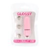 GLOSSY – kis prémium vibrátor, rózsaszín