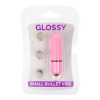 GLOSSY – kisméretű vibrátor, mély rózsaszínben