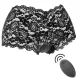 BLACK&SILVER - ZARA távirányítós izgató ingyenes bugyival