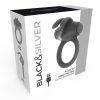 BLACK&SILVER - AGRON RING 2.0 – prémium erekciógyűrű