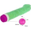 BAILE - 23 cm-es zöld vibrátor a gyönyör hullámaival