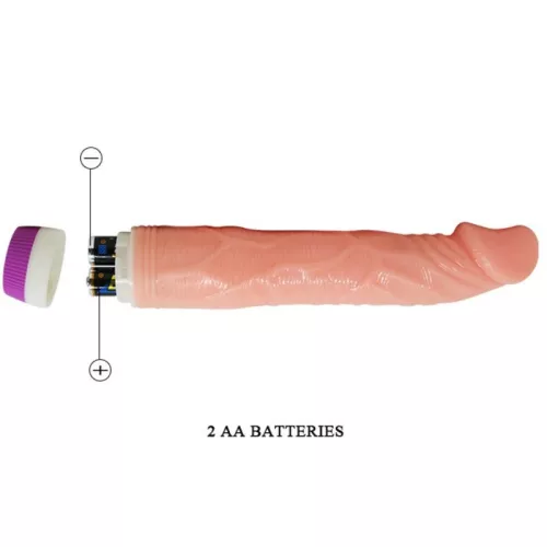 BAILE – természetes érzetű 22 cm-es vibrátor