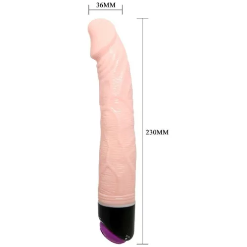BAILE Adour – élethű, 23 cm-es vibrátor