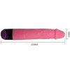 BAILE – színes, realisztikus vibrátor, 23 cm