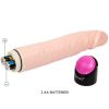 BAILE - színes vibráló és forgó vibrátor 24 cm