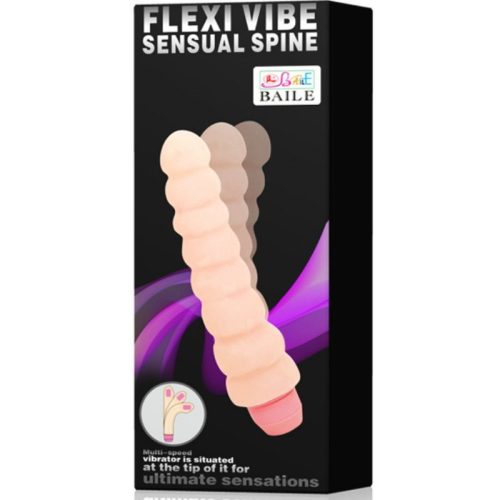 BAILE Flexi Vibe – rugalmas vibrátor érzéki gerinccel