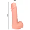 BAILE – 20 cm-es vibráló és forgó dildó